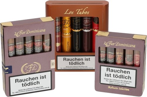 Zigarren der Serie La Flor Dominicana Sampler