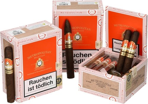 Zigarren der Serie Metropolitan Maduro