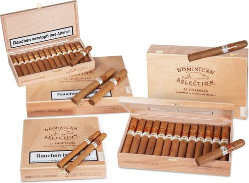 Zigarren der Serie Villiger Dominican Selection