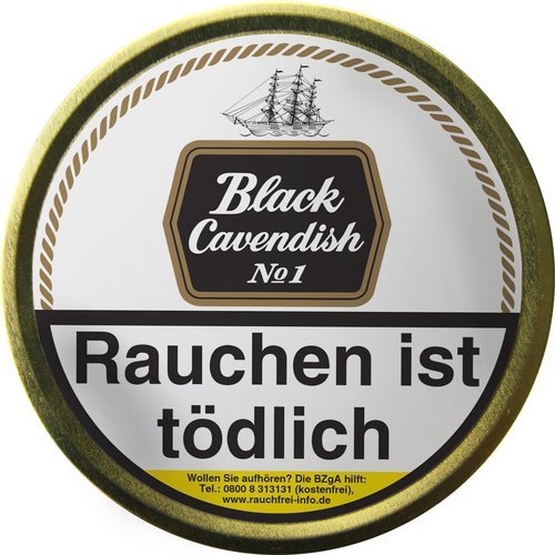 Tabak der Serie Black Cavendish No. 1