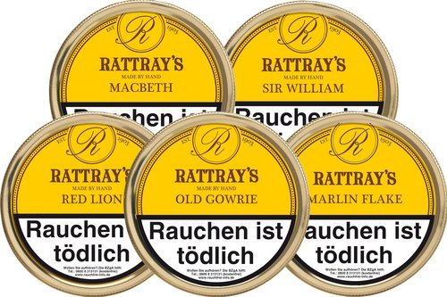 Rattray's British Line Pfeifentabak Tabak der Serie Rattray's British Line Pfeifentabak