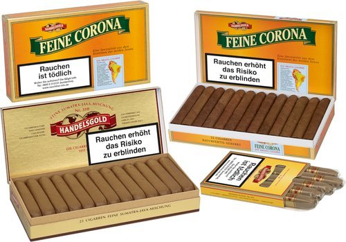 Handelsgold Cigars Zigarren der Serie Handelsgold Cigars