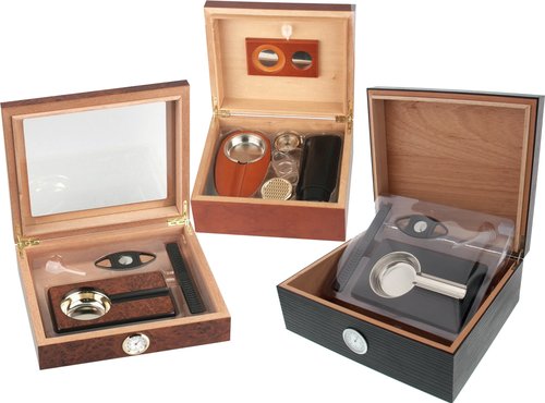 Classic Humidor Set Zigarrenzubehör der Serie Classic Humidor Set