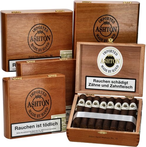 Zigarren der Serie Ashton Aged Maduro