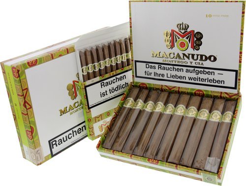 Macanudo Connecticut (ehemals Café) Zigarren der Serie Macanudo Connecticut (ehemals Café)