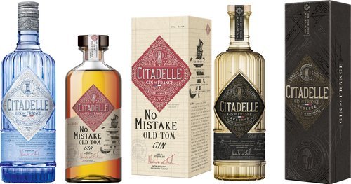 Spirituosen der Serie Ferrand Gin