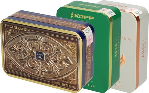 Tabak der Serie Kopp Limited Edition
