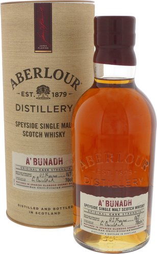 Spirituosen der Serie Aberlour 