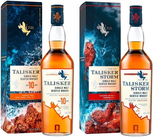 Talisker Spirituosen der Serie Talisker