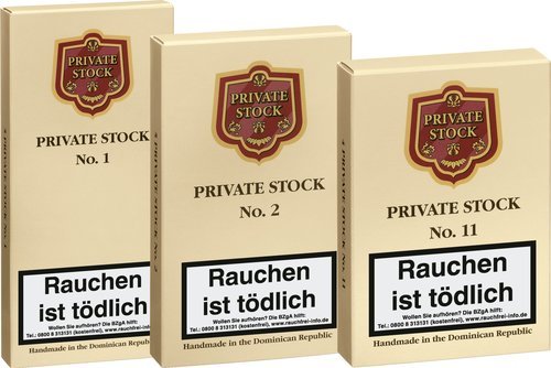 Private Stock Long Filler Zigarren der Serie Private Stock Long Filler