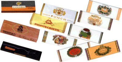 Zigarrenzubehör der Serie Habanos Zigarrenstreichhölzer