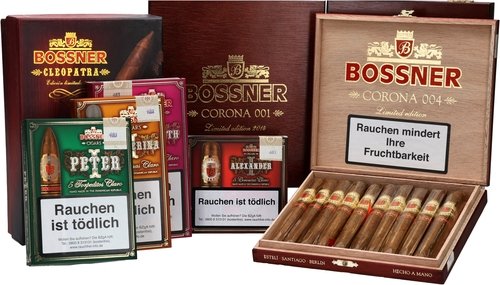 Zigarren der Serie Bossner Classic (Dominikanische Republik) 