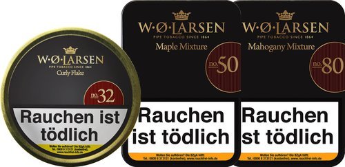 Tabak der Serie W.O. Larsen Tabak