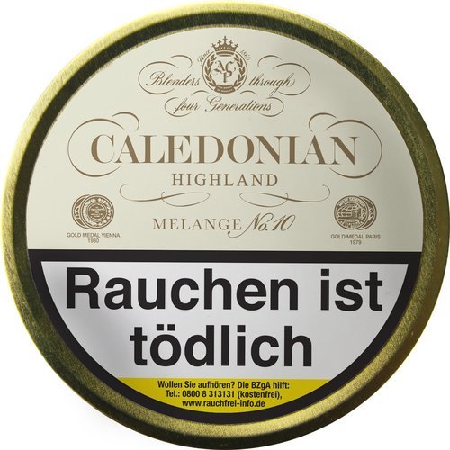 Tabak der Serie Caledonian Pfeifentabak