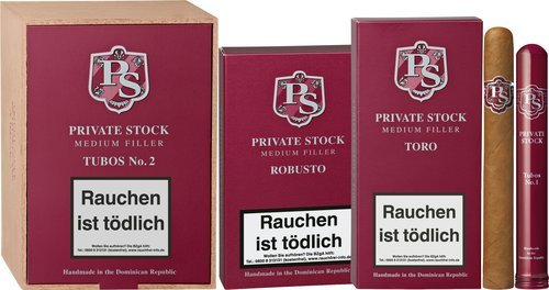 Private Stock Medium Filler Zigarren Zigarren der Serie Private Stock Medium Filler Zigarren