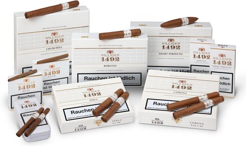 Zigarren der Serie Villiger 1492 Zigarren