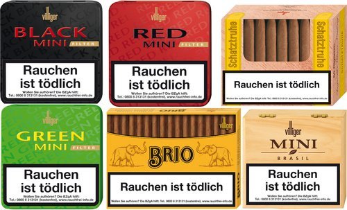 Villiger Cigarillos Zigarillos der Serie Villiger Cigarillos