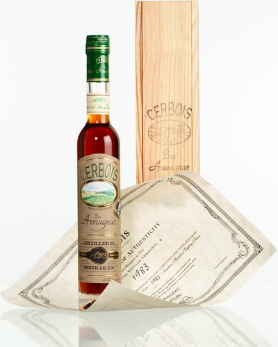 Cerbois Bas Armagnac Spirituosen der Serie Cerbois Bas Armagnac