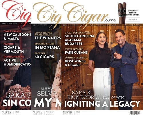 Cigar Journal Cigar Magazines Zigarrenzubehör der Serie Cigar Journal Cigar Magazines