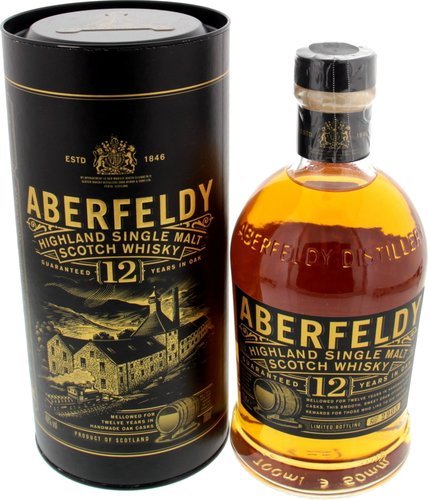 Spirituosen der Serie Aberfeldy 