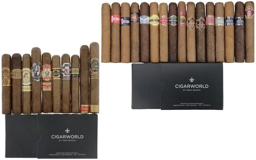 Zigarren der Serie CIGARWORLD Sampler