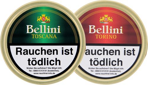 Bellini Pfeifentabak Tabak der Serie Bellini Pfeifentabak