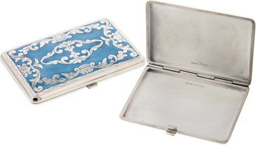 Zigarrenzubehör der Serie Sillems Cigarillo Case Epoque Antique