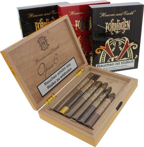 Arturo Fuente Opus X Sampler Zigarren der Serie Arturo Fuente Opus X Sampler