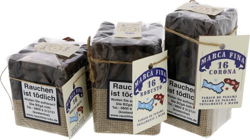 Marca Fina Panama Maduro Zigarren der Serie Marca Fina Panama Maduro