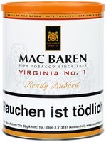 Mac Baren – Virginia No. 1 Ready Rubbed 250g Dose