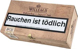 Willem II &ndash; Import 200 Sumatra (100er Packung)