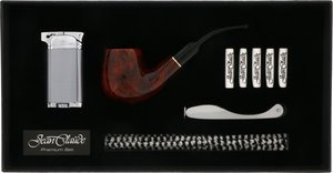 Pfeifen Pfeifen Sets  Jean Claude Gebogen Rotbraun (409794)