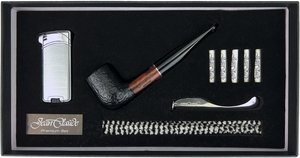 Pfeifen Pfeifen Sets  Jean Claude Gerade schwarz sand (409889)