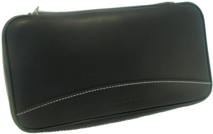 Pfeifenzubehör Pfeifentaschen  Martin Wess P 35 3er Pfeifentasche black