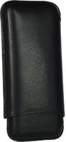 Zigarrenzubehör Etui  Martin Wess 3er Dante schwarz (593) (10378)