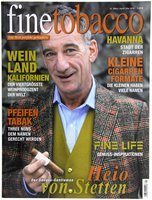 Zigarrenzubehör Medien Zeitschriften Fine Tobacco Ausgabe 2019/1 (Heio von Stetten)