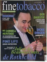 Zigarrenzubehör Medien Zeitschriften Fine Tobacco Ausgabe 2019/2 (Julien de Beaumarchais de Rothschild)