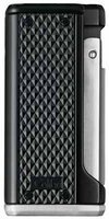 Zigarrenzubehör Feuerzeug  Colibri schwarz-silber (295036) Laser