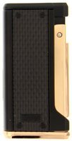 Zigarrenzubehör Feuerzeug  Colibri schwarz-rosegold (295029) Laser