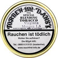 Tabak Pfeifentabak  Dan Tobacco Torben Dansk Virginia 1,6 Mysore 50g Dose