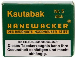 Tabak Kautabak  Grimm & Triepel Hanewacker Nr. 5 (dick) - 12 Sticks