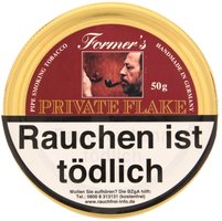 Tabak Pfeifentabak  Former`s Private Flake 50g Dose