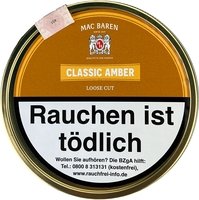 Mac Baren Pipetobacco Classic Amber (ehemals Vanilla Toffee Cream) Loose Cut 100g Dose