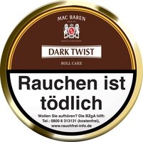 Mac Baren Pipetobacco Dark Twist 100g Dose