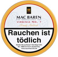 Mac Baren Pipetobacco Virginia No. 1 Ready Rubbed 100g Dose