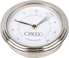 Zigarrenzubehör Humidorzubehör  Credo Hygrometer Chrom (596091)