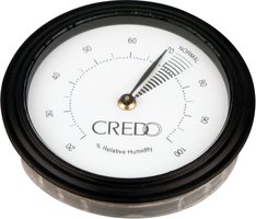 Zigarrenzubehör Humidorzubehör  Credo Hygrometer Schwarz (596093)