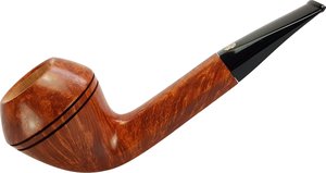 Pfeifen Freehand Pfeifen  Mastro de Paja (MDP#5) braun und orange Bulldog (interne Nr. 10279)