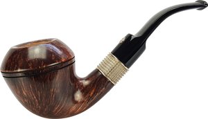 Pfeifen Freehand Pfeifen  Mastro de Paja (MDP#6) Castanea Bent Bulldog (interne Nr. 10275)
