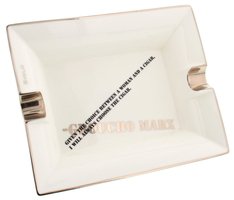Zigarrenzubehör Aschenbecher  Siglo Groucho Marx (Silver)